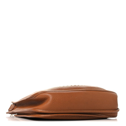 Hermes Taurillon Clemence Evelyne II PM Gold 4 of 11