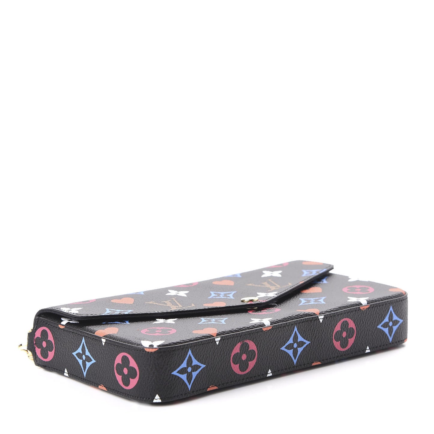 Game On Felicie Chain Wallet Black