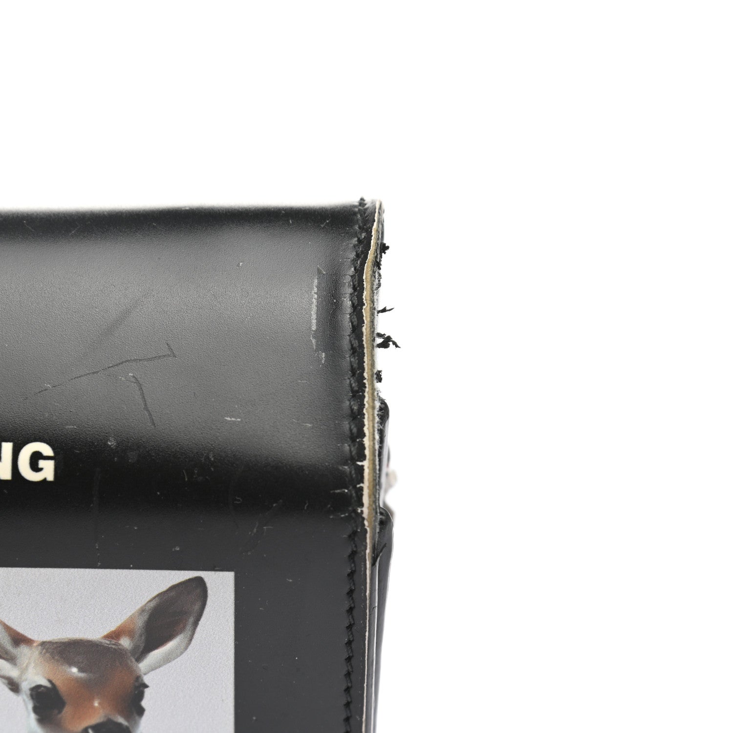 Burberry Calfskin Montage Print Small TB Bag Black 19 of 22