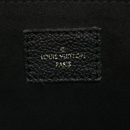 Louis Vuitton Empreinte Monogram Giant Neverfull MM Black Beige 6 of 12
