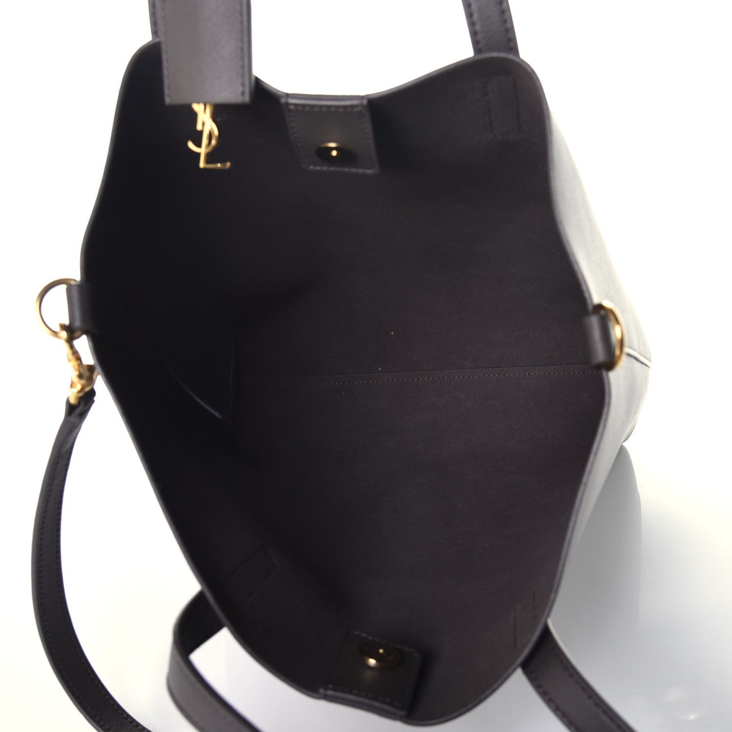 Calfskin Toy Shopping Tote Pebble