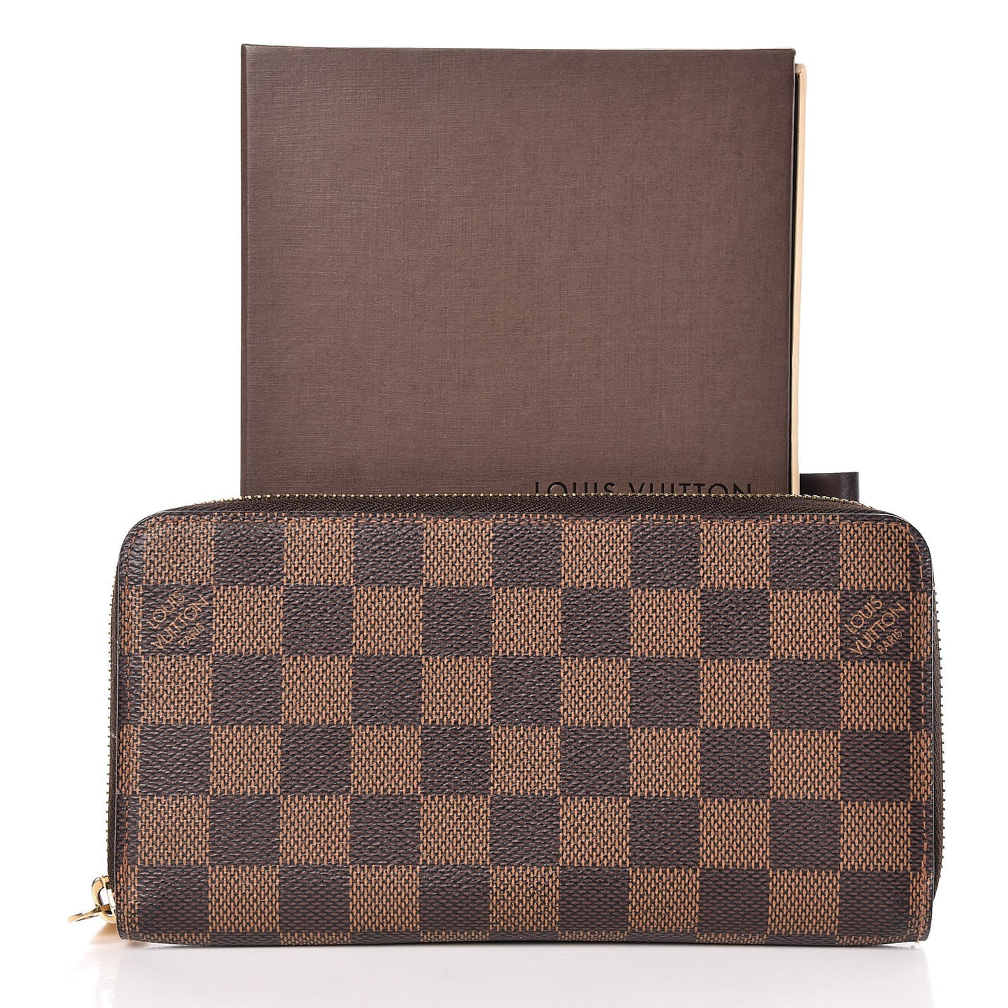Damier Ebene Zippy Wallet