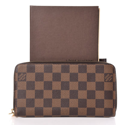 Louis Vuitton Damier Ebene Zippy Wallet 8 of 8
