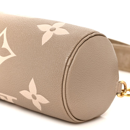 Louis Vuitton Empreinte Monogram Giant Papillon BB Tourterelle Cream 10 of 10