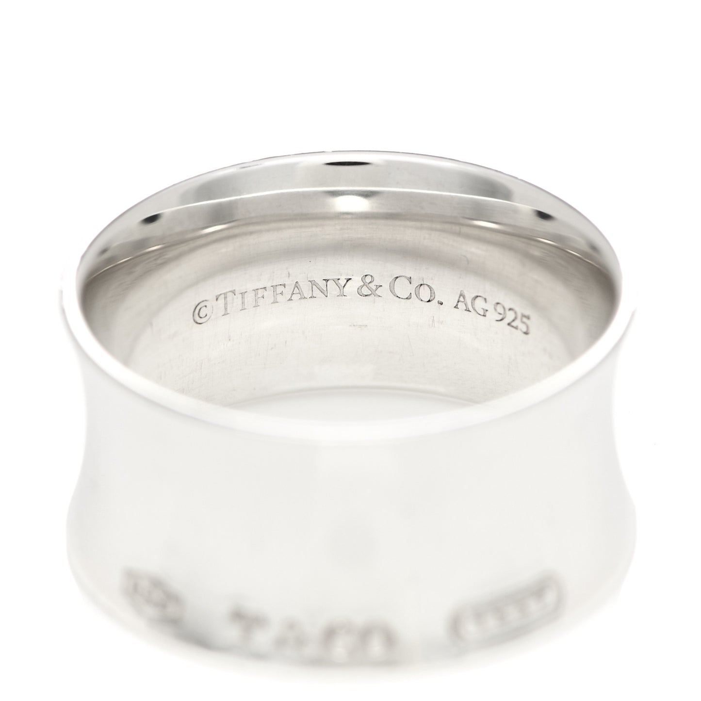 Sterling Silver Wide 1837 Ring 62 10