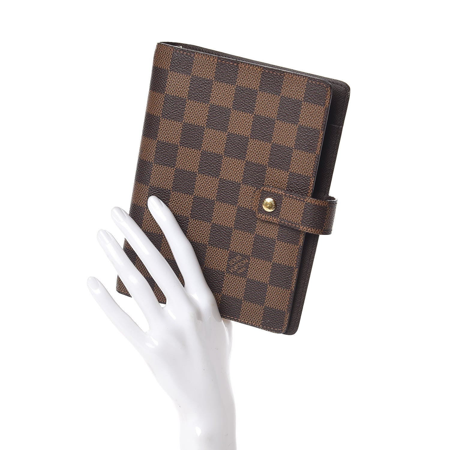 Louis Vuitton Damier Ebene Medium Ring Agenda Cover 2 of 6