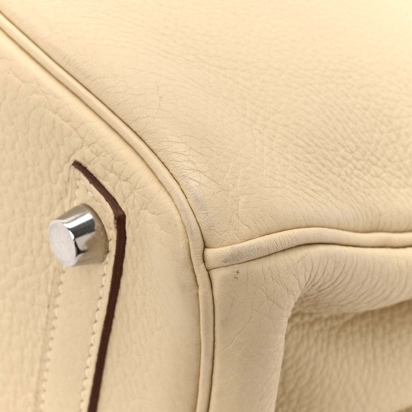 Taurillon Clemence Birkin 30 Parchemin