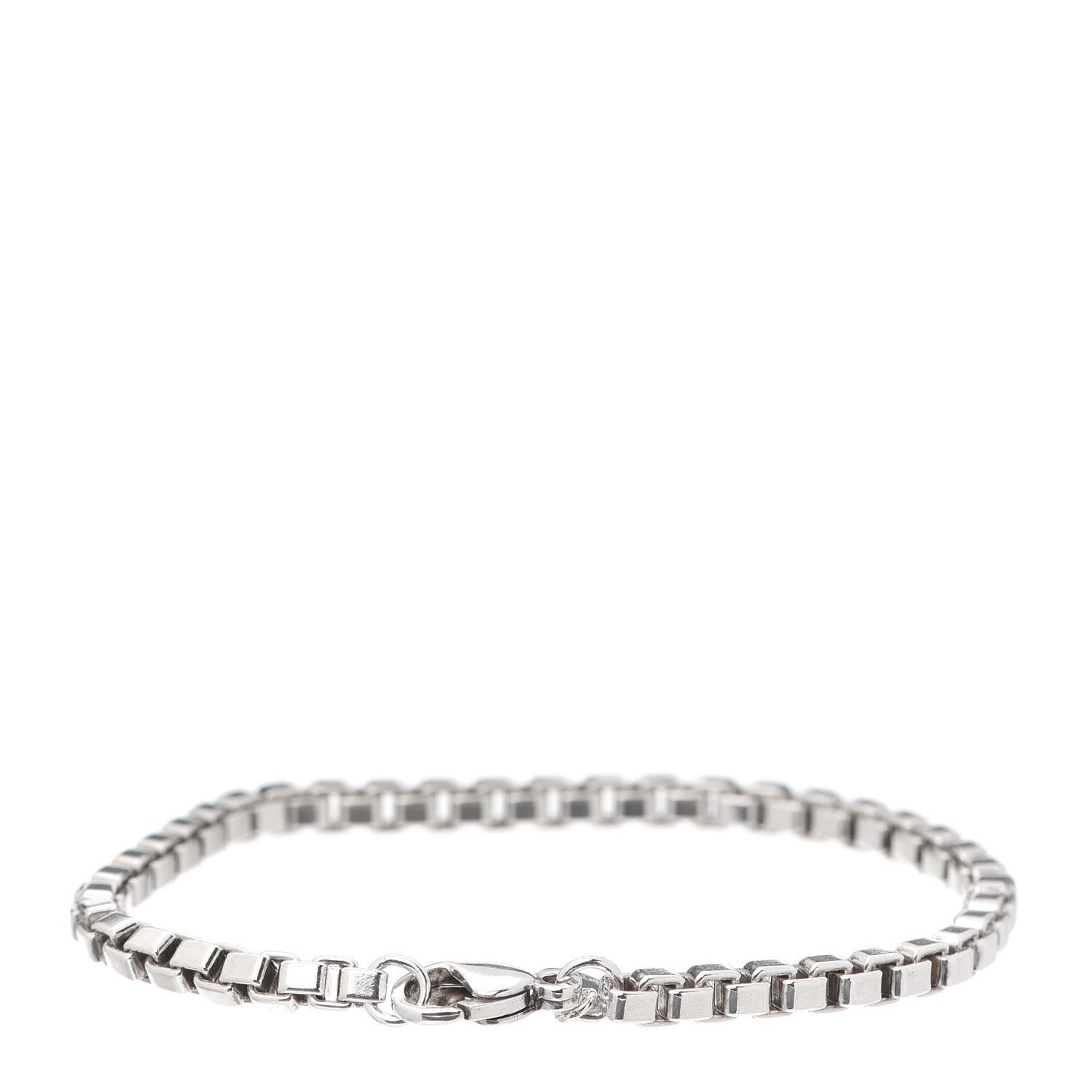 Sterling Silver 4mm Venetian Link Bracelet