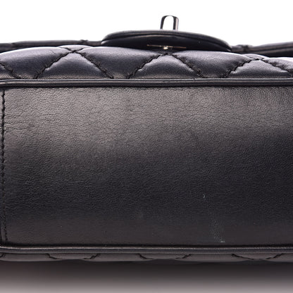 Chanel Lambskin Quilted Medium Easy Carry Flap Black 10 of 18