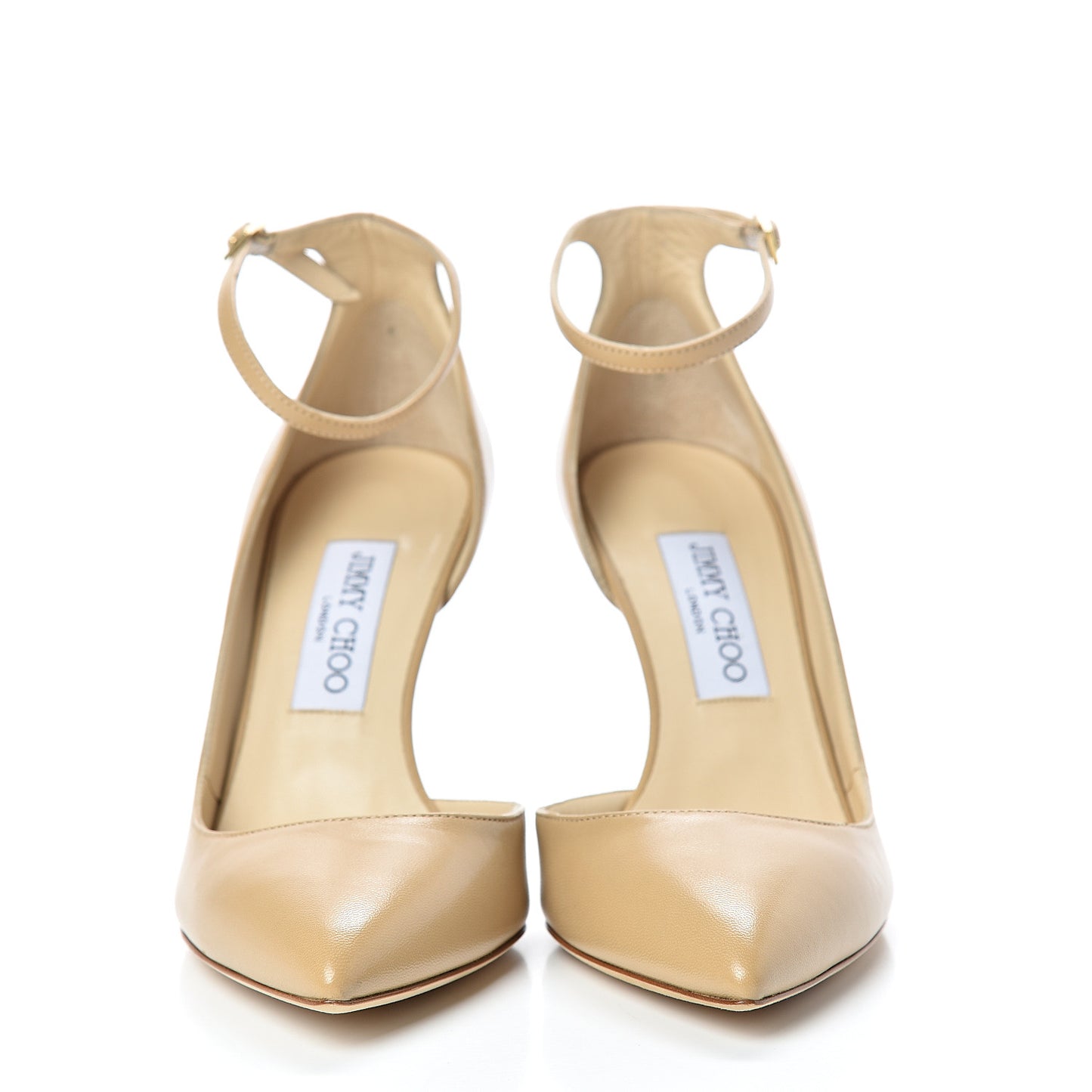 Nappa Lucy 100 Pumps 39.5 Beige