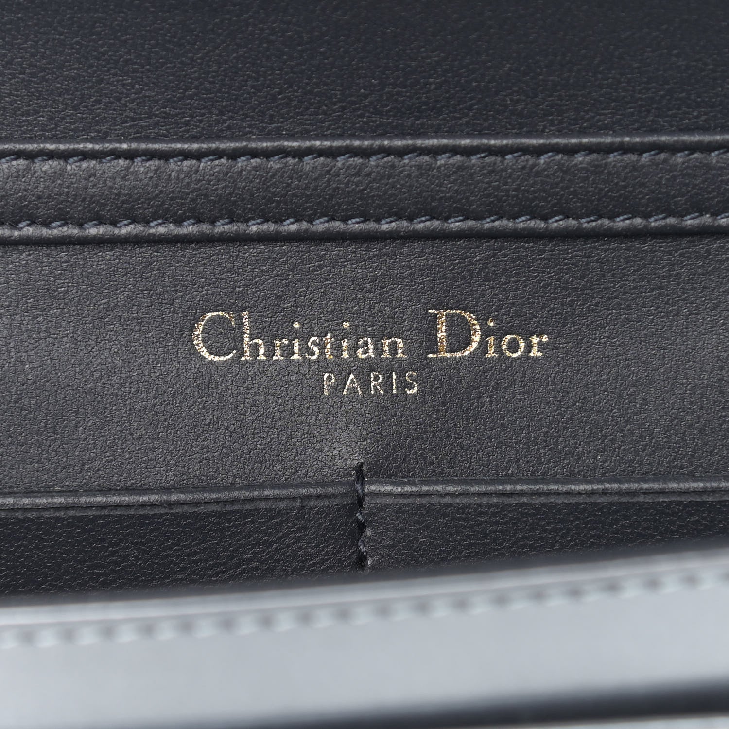 Christian Dior Metallic Patent Micro-Cannage Mini Diorama Flap Bag Silver 7 of 13