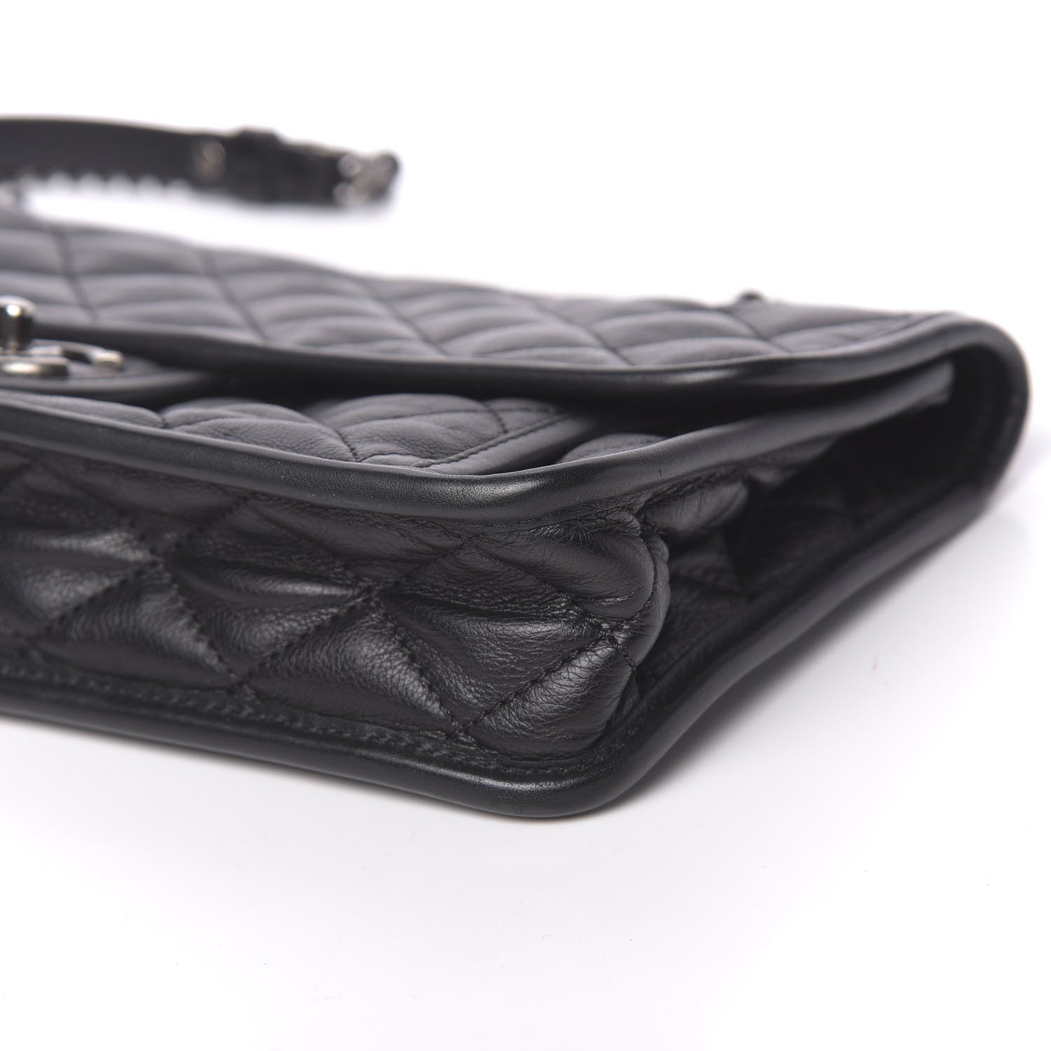 Chanel Caviar Quilted Medium French Riviera Flap Black 9 of 11