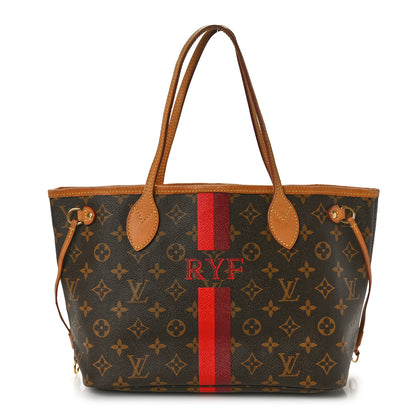 Louis Vuitton Monogram My LV Heritage Neverfull PM Bordeaux Rouge 1 of 10