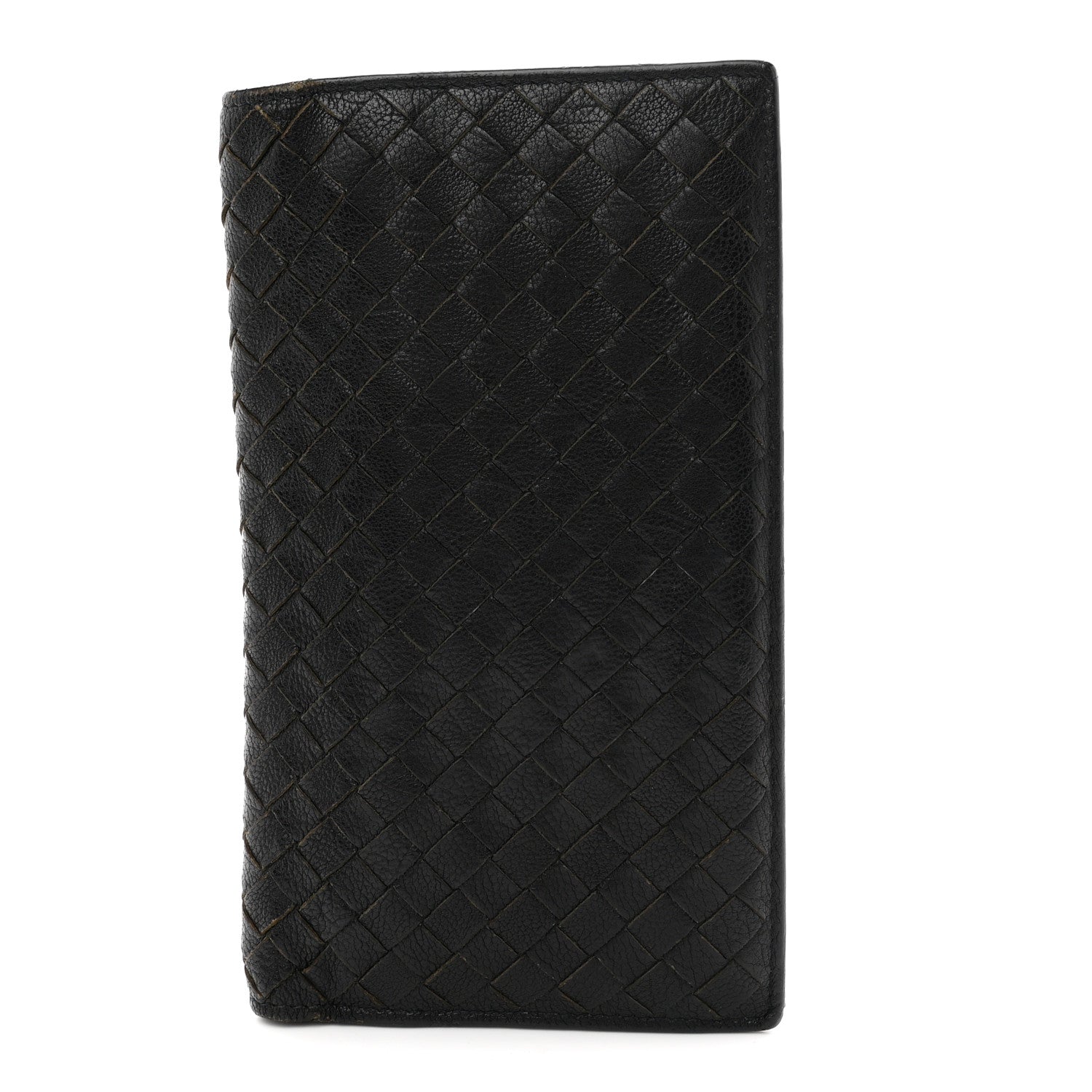 Bottega Veneta Nappa Intrecciato Long Wallet Black 1 of 7