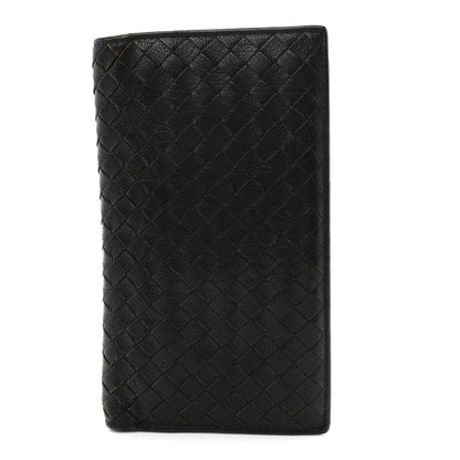 Bottega Veneta Nappa Intrecciato Long Wallet Black 1 of 7