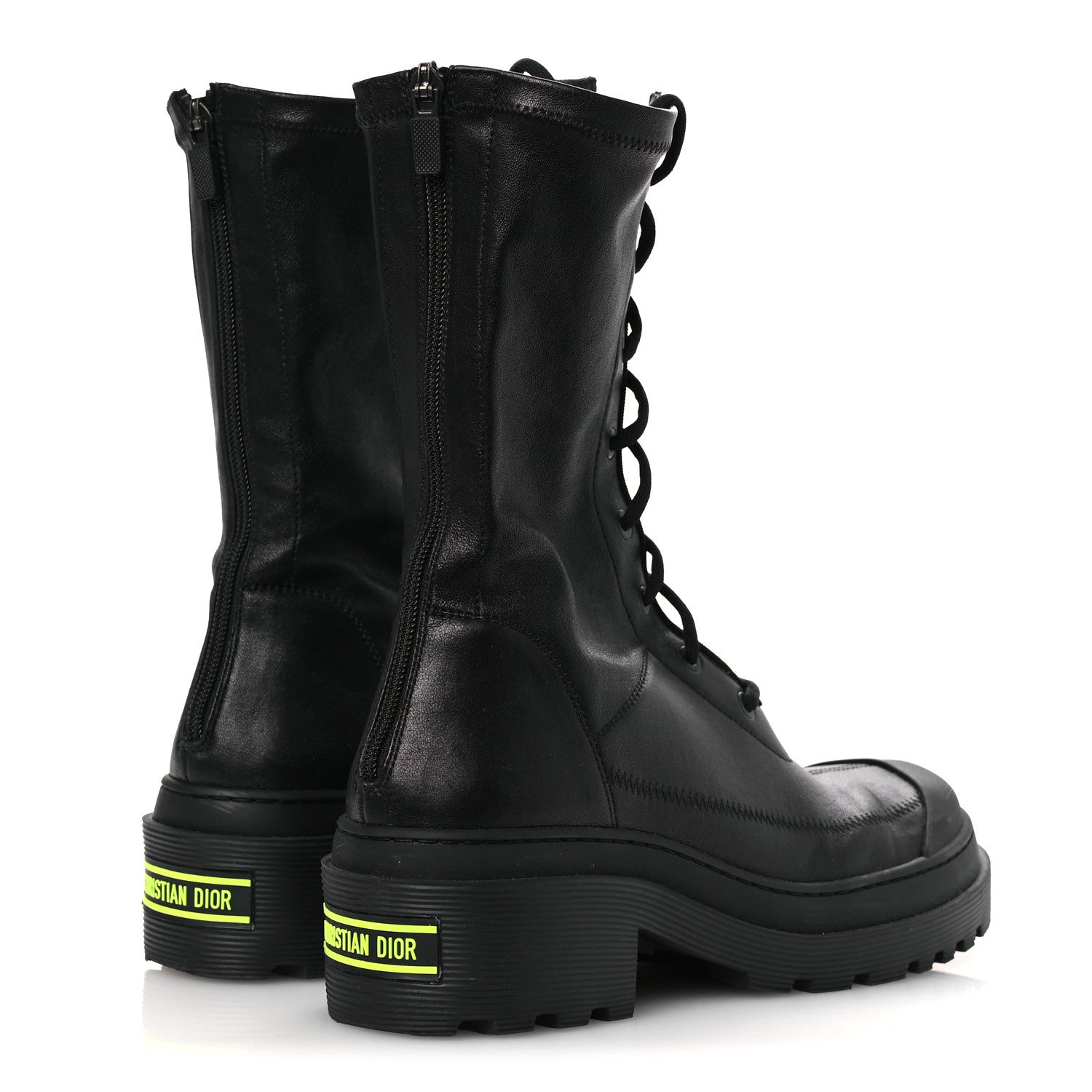 Christian Dior Nappa Stretch Dior Arcade Boots 39 Black 4 of 12