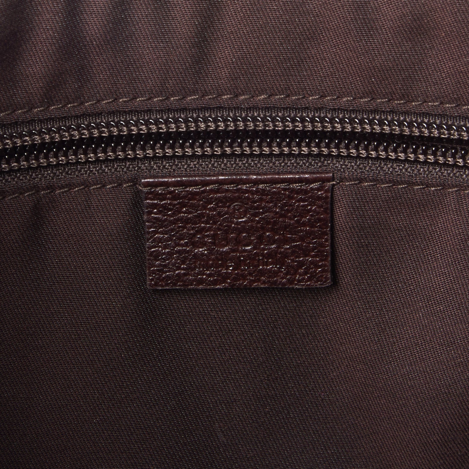 Gucci Monogram Medium Half Moon Hobo Dark Brown 8 of 8
