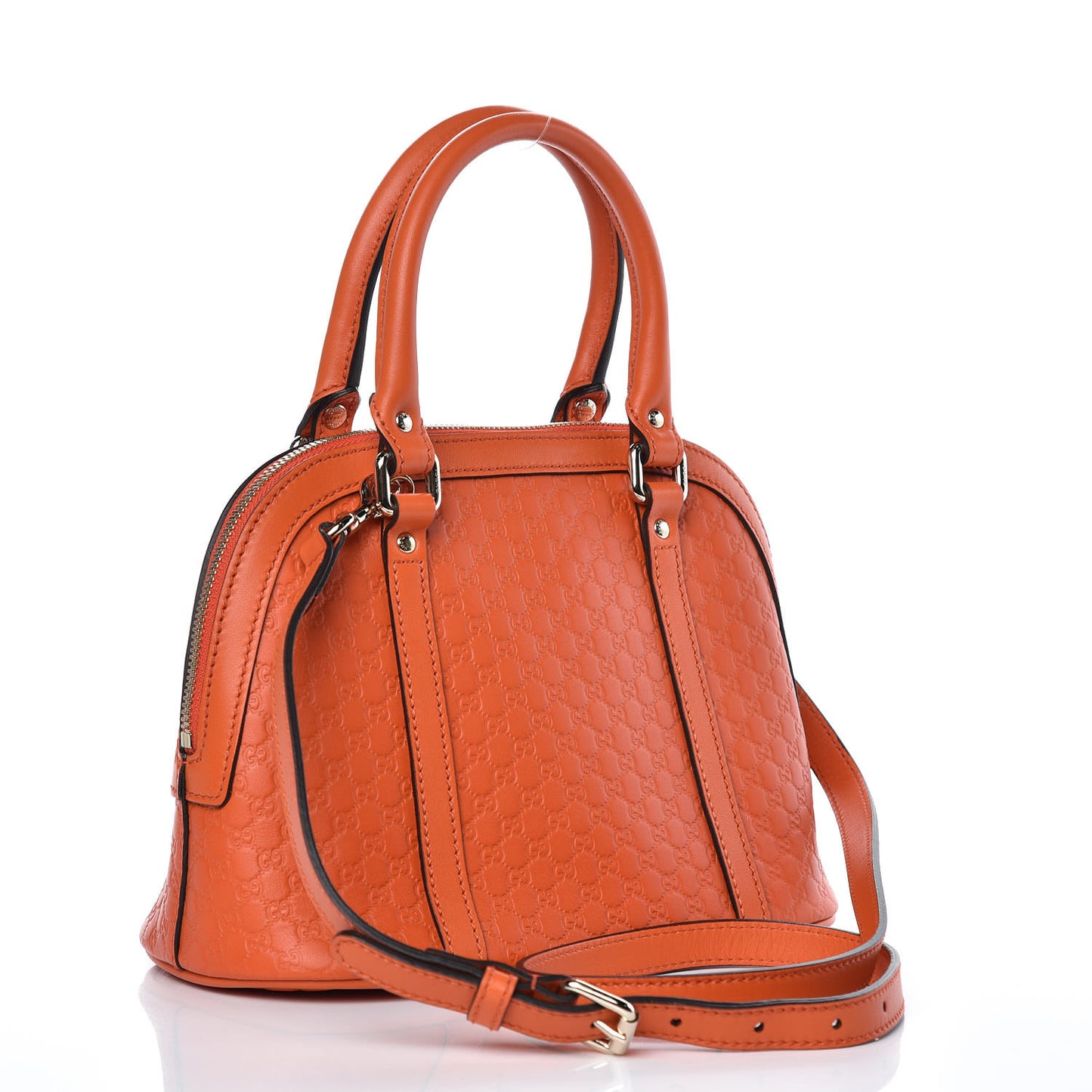Microguccissima Mini Dome Bag Sun Orange