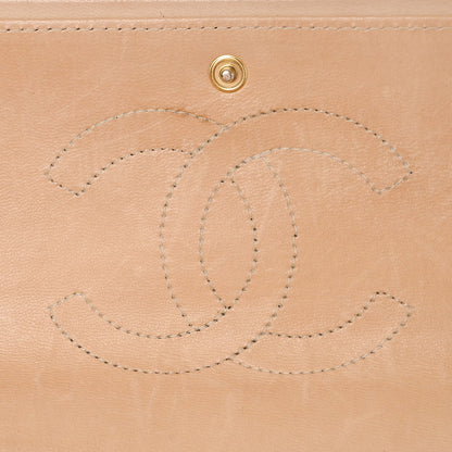 Chanel Lambskin Quilted Medium Bijoux Chain Double Flap Beige 10 of 15