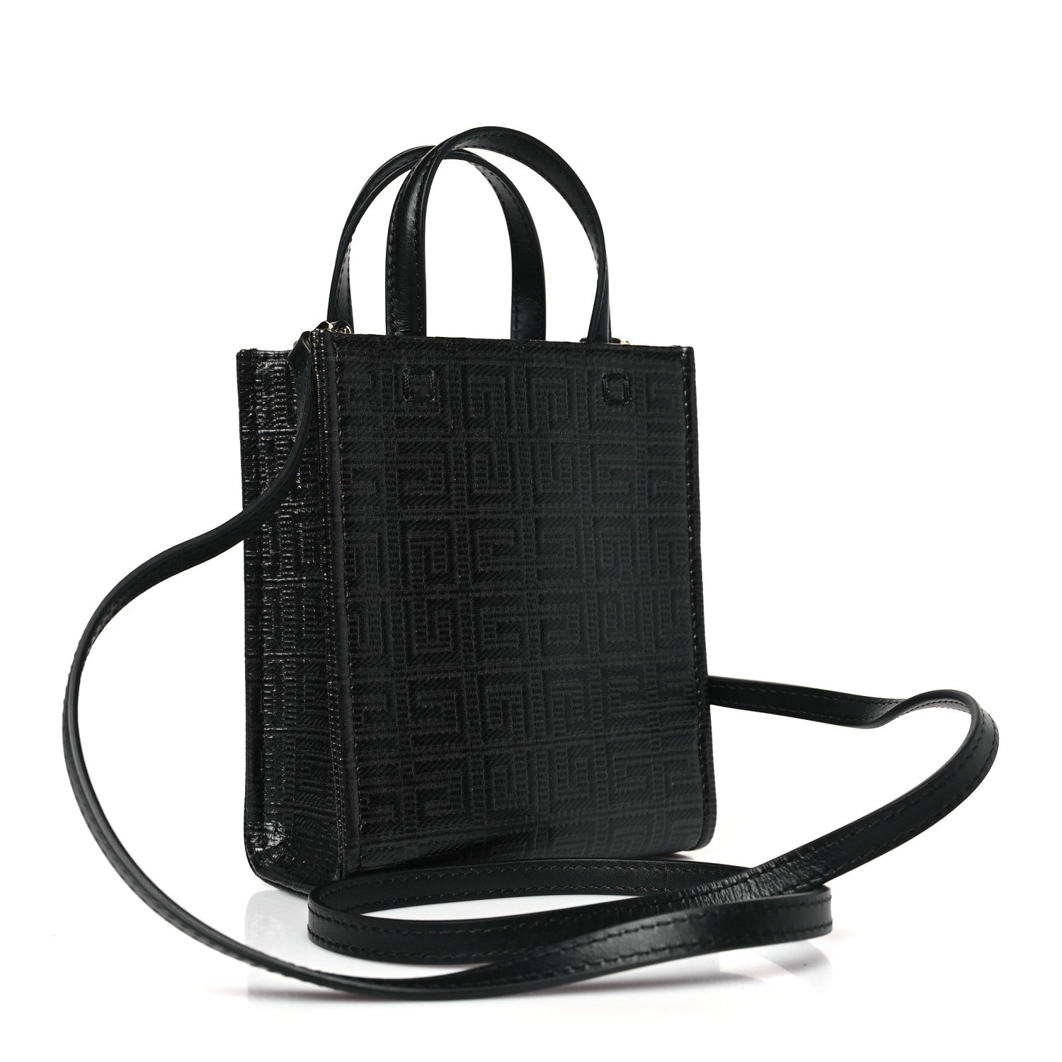 Givenchy Canvas Mini Vertical Bond Shopper 4G Tote Black 3 of 9