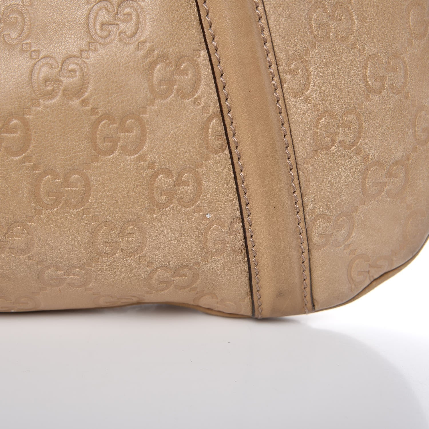 Gucci Guccissima Medium Britt Hobo Beige 13 of 22