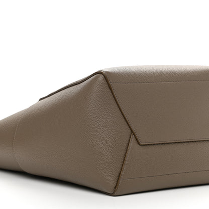Celine Soft Grained Calfskin Sangle Bucket Bag Taupe 8 of 9