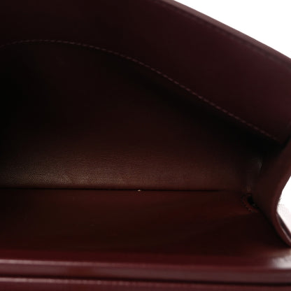 The Row Goatskin Amazon Clutch Burgundy 5 of 6