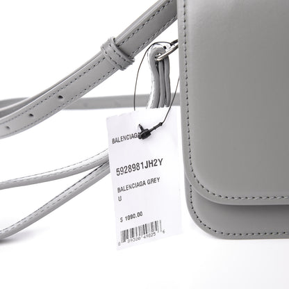 Balenciaga Shiny Box Calfskin Small B Bag Balenciaga Grey 9 of 10