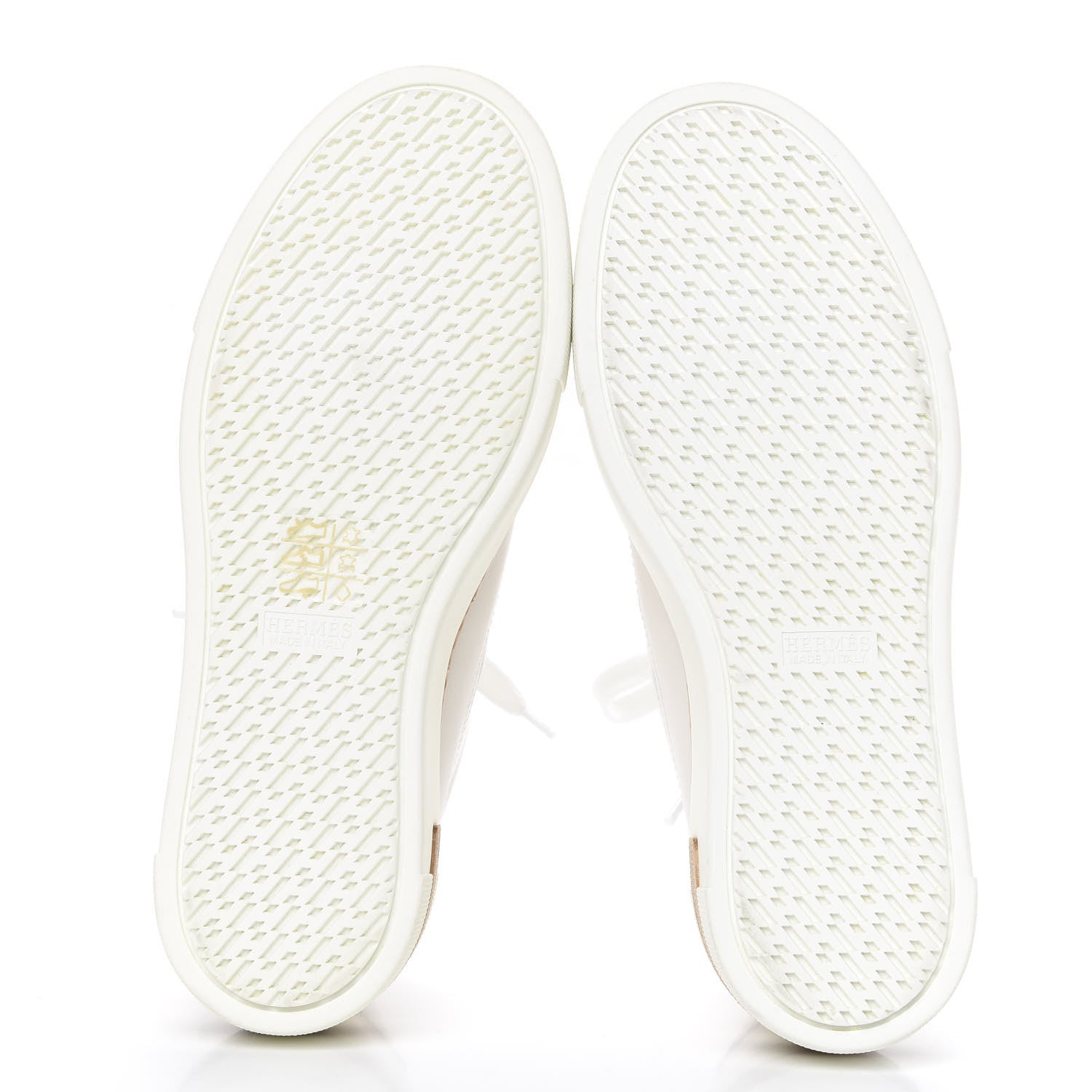 Hermes Calfskin Polo Sneakers 35 White 5 of 8