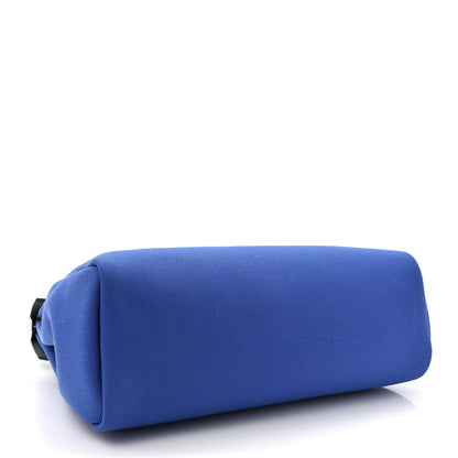 Hermes Toile Militaire Vache Hunter Herbag Zip Retourne 31 PM Bleu Bill Bleu Saphir 5 of 12