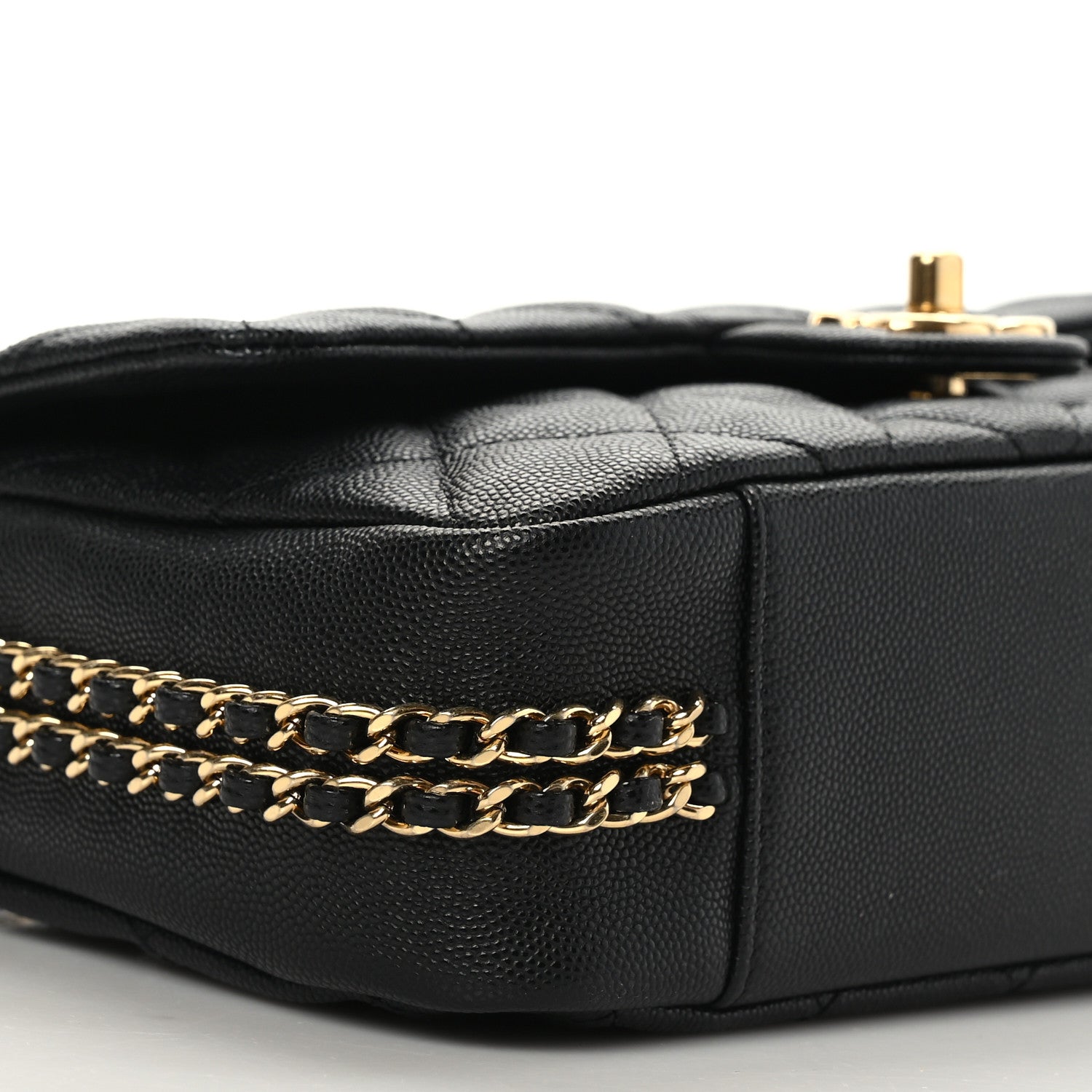 Chanel Caviar Quilted Small CC You Flap Black 8 of 9