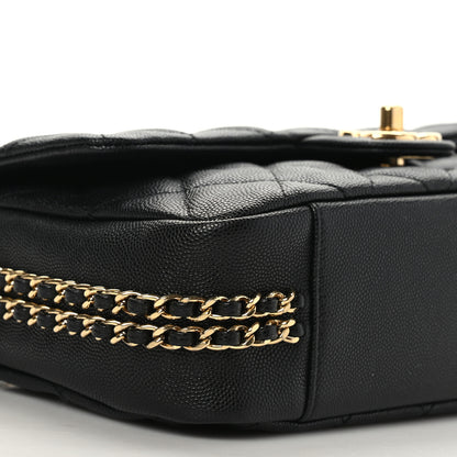 Chanel Caviar Quilted Small CC You Flap Black 8 of 9