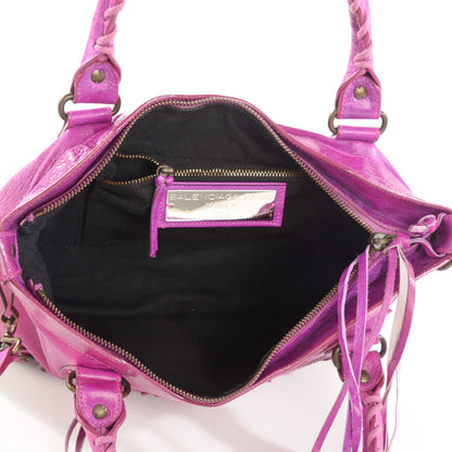 Balenciaga Chevre Classic Hardware First Magenta 6 of 11