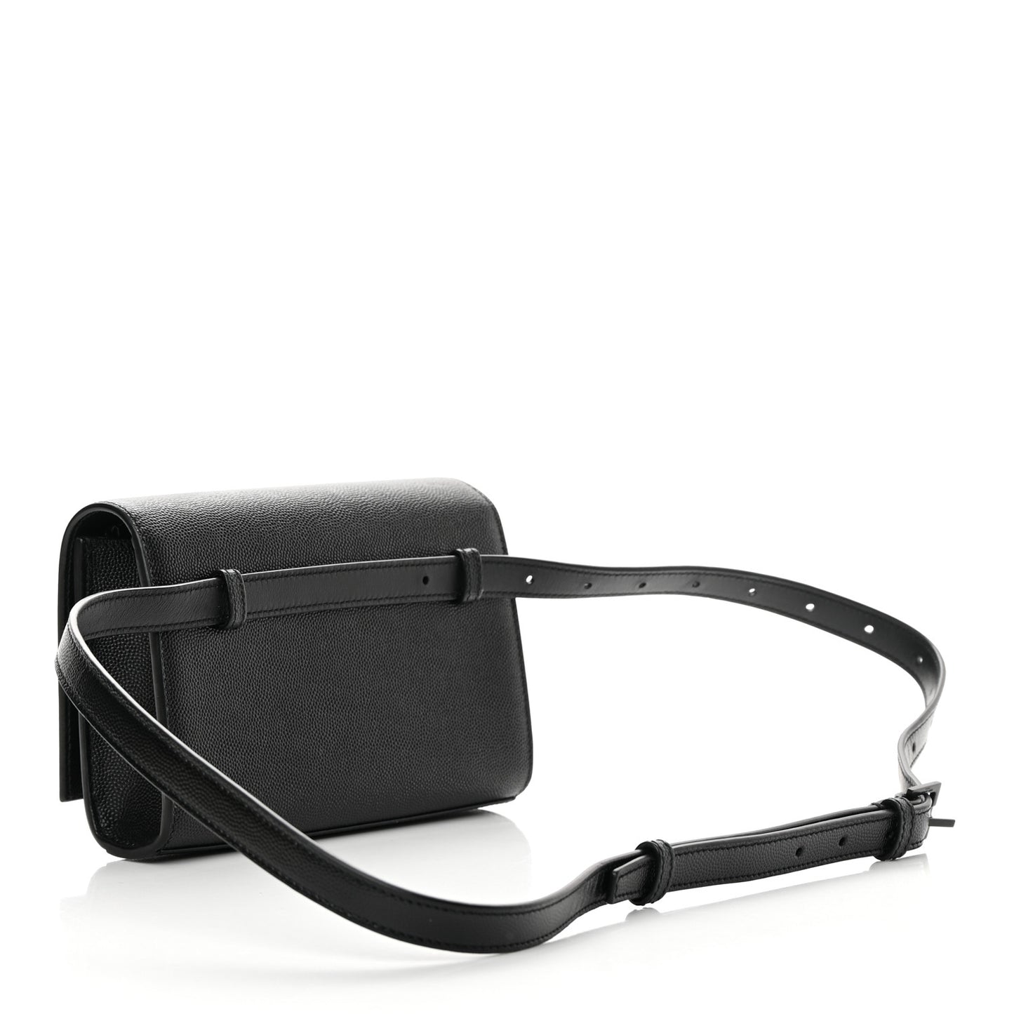 Grain De Poudre Monogram Kate Belt Bag Black