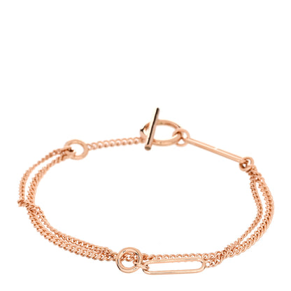 Hermes 18K Rose Gold Echappee Bracelet ST 1 of 4