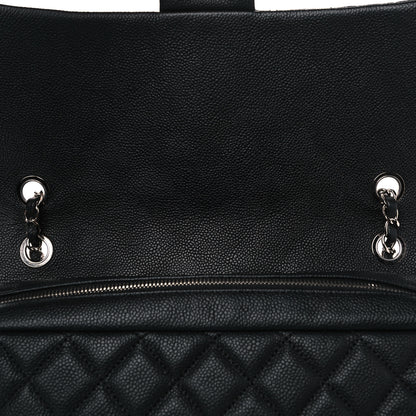 Chanel Caviar Quilted Jumbo Easy Flap Black 29 of 33