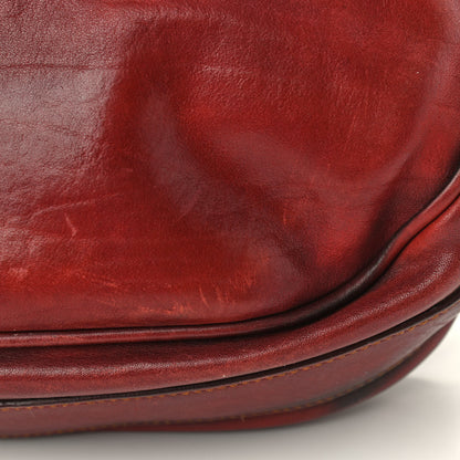 Christian Dior Calfskin Gaucho Double Saddle Red 18 of 23