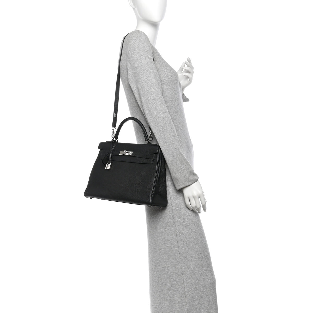Togo Kelly Retourne 32 Black