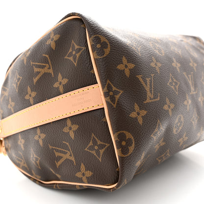 Louis Vuitton Monogram Speedy Bandouliere 25 8 of 10