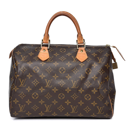 Louis Vuitton Monogram Speedy 30 1 of 16