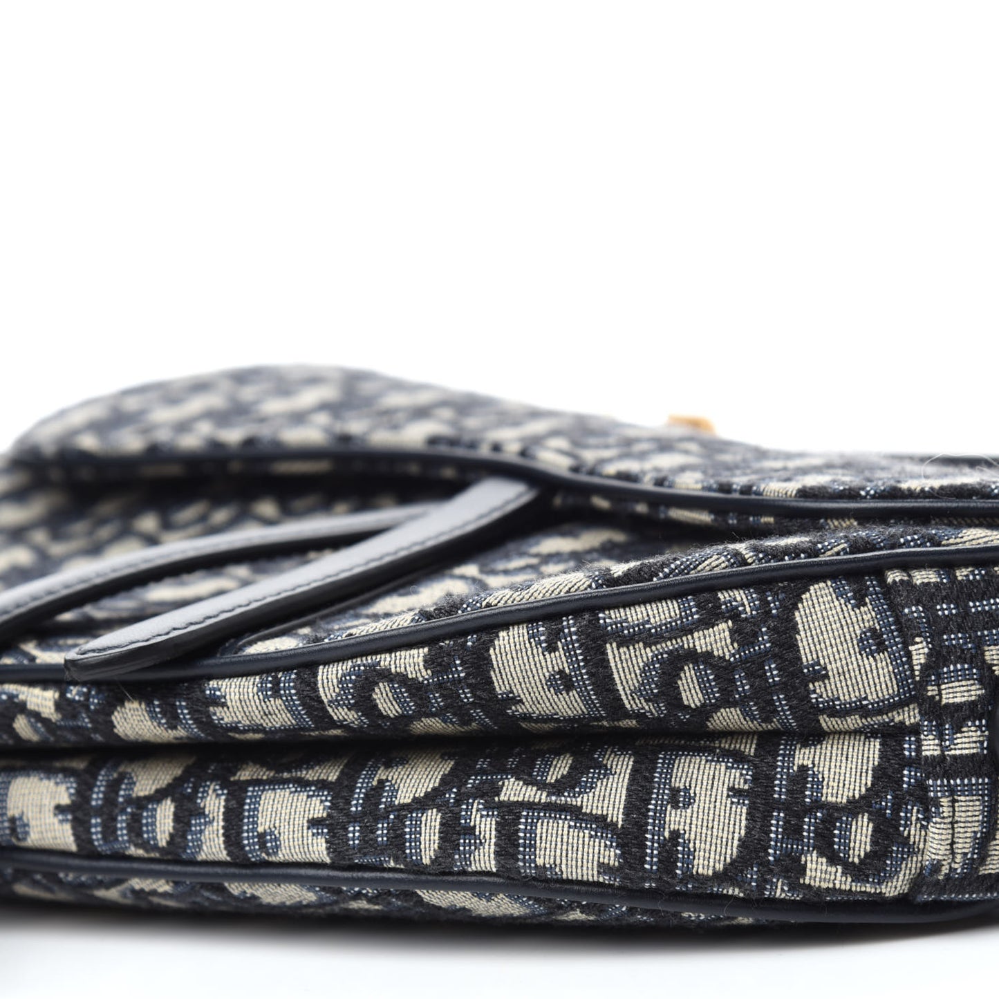 Oblique Saddle Bag Blue
