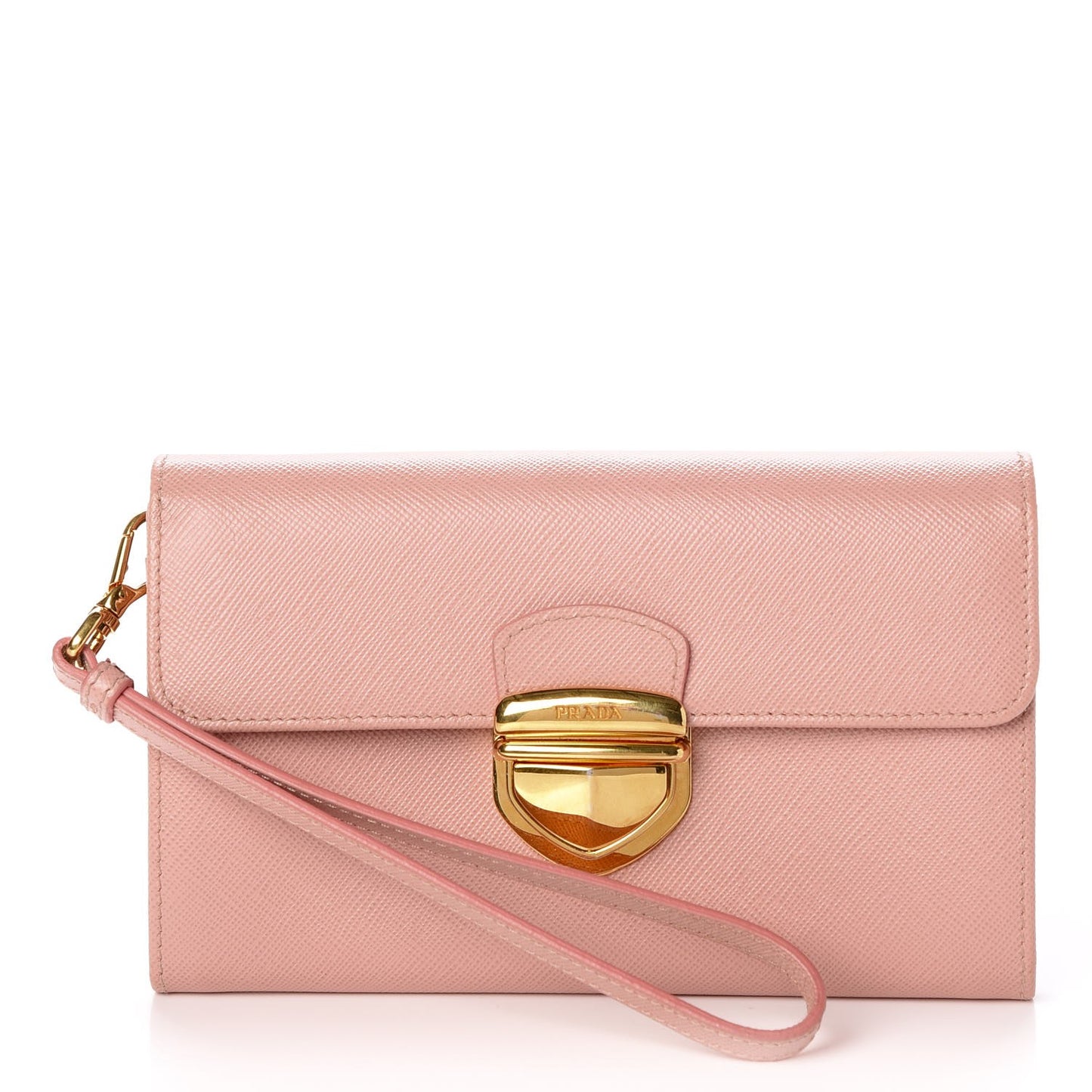 Saffiano Tuc Wristlet Orchidea