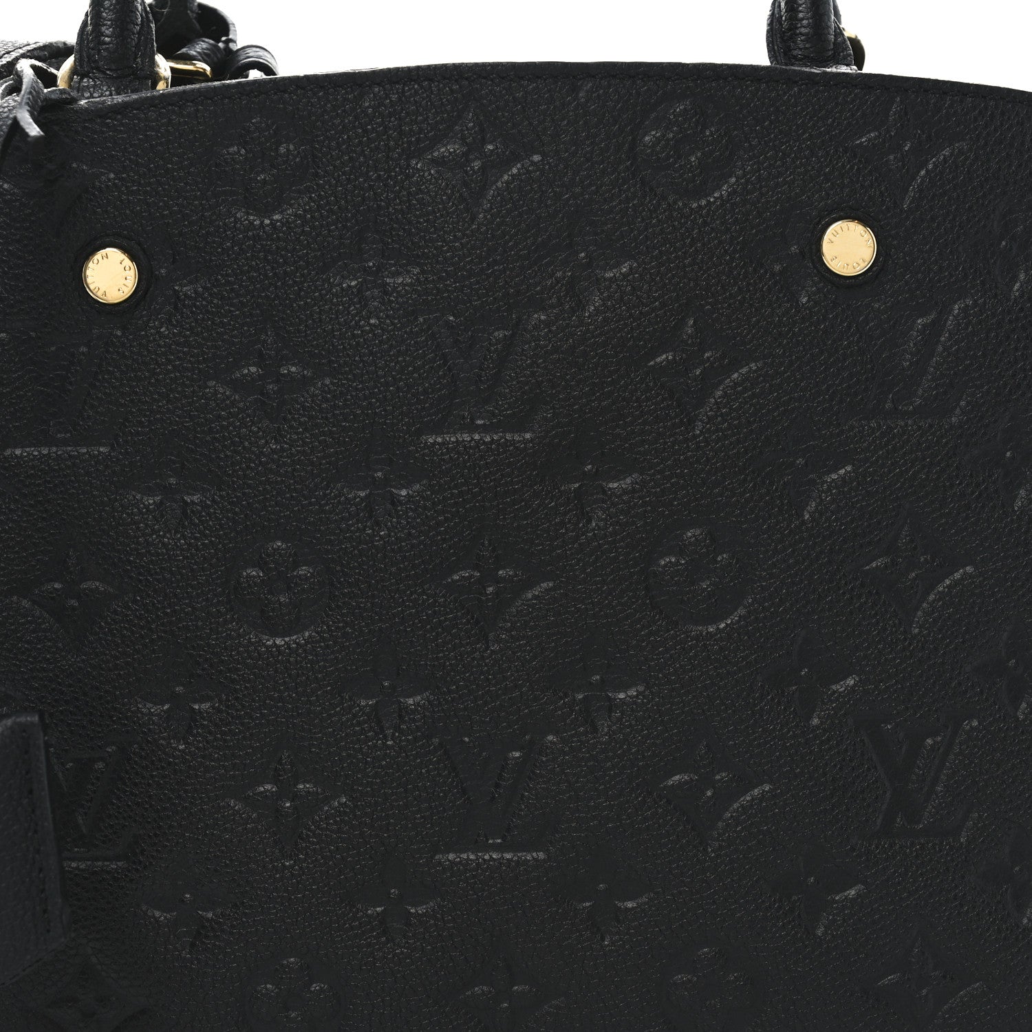 Louis Vuitton Empreinte Montaigne MM Black 7 of 11