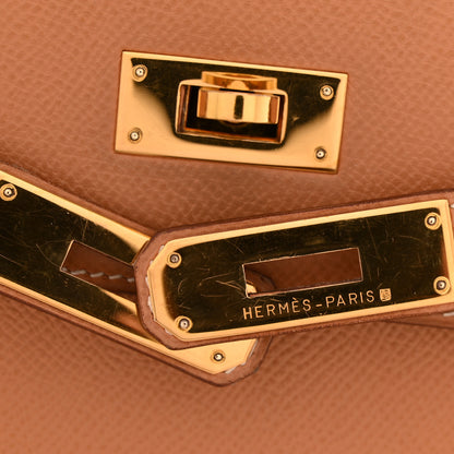 Hermes Courchevel Kelly Sellier 28 Naturelle 13 of 14