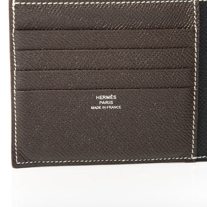 Hermes Epsom MC2 Copernic Compact Colorblock Wallet Gold 6 of 8
