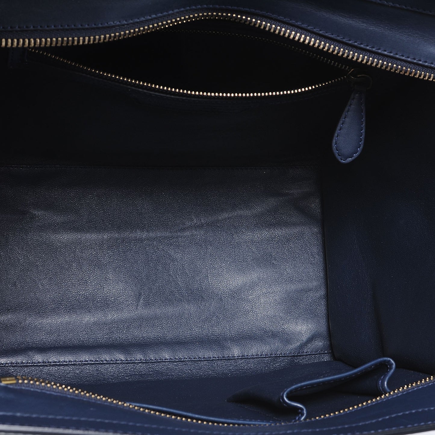 Smooth Calfskin and Nubuck Mini Tri-Color Luggage Marron