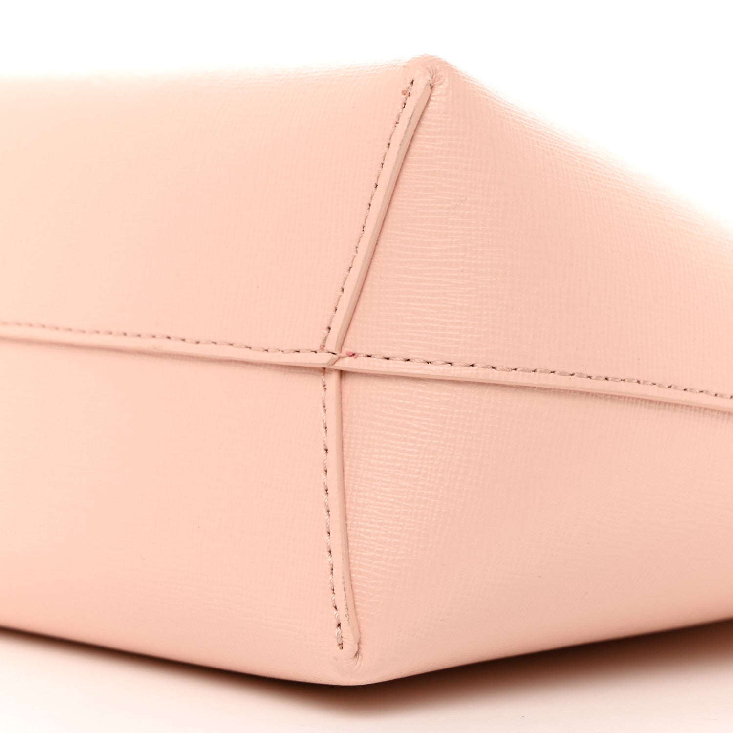Mansur Gavriel Saffiano Mini Mini Bucket Bag Rosa 10 of 10