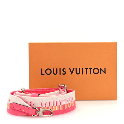 Louis Vuitton Jacquard Easy Pouch Adjustable Shoulder Strap Dragon Fruit 4 of 4