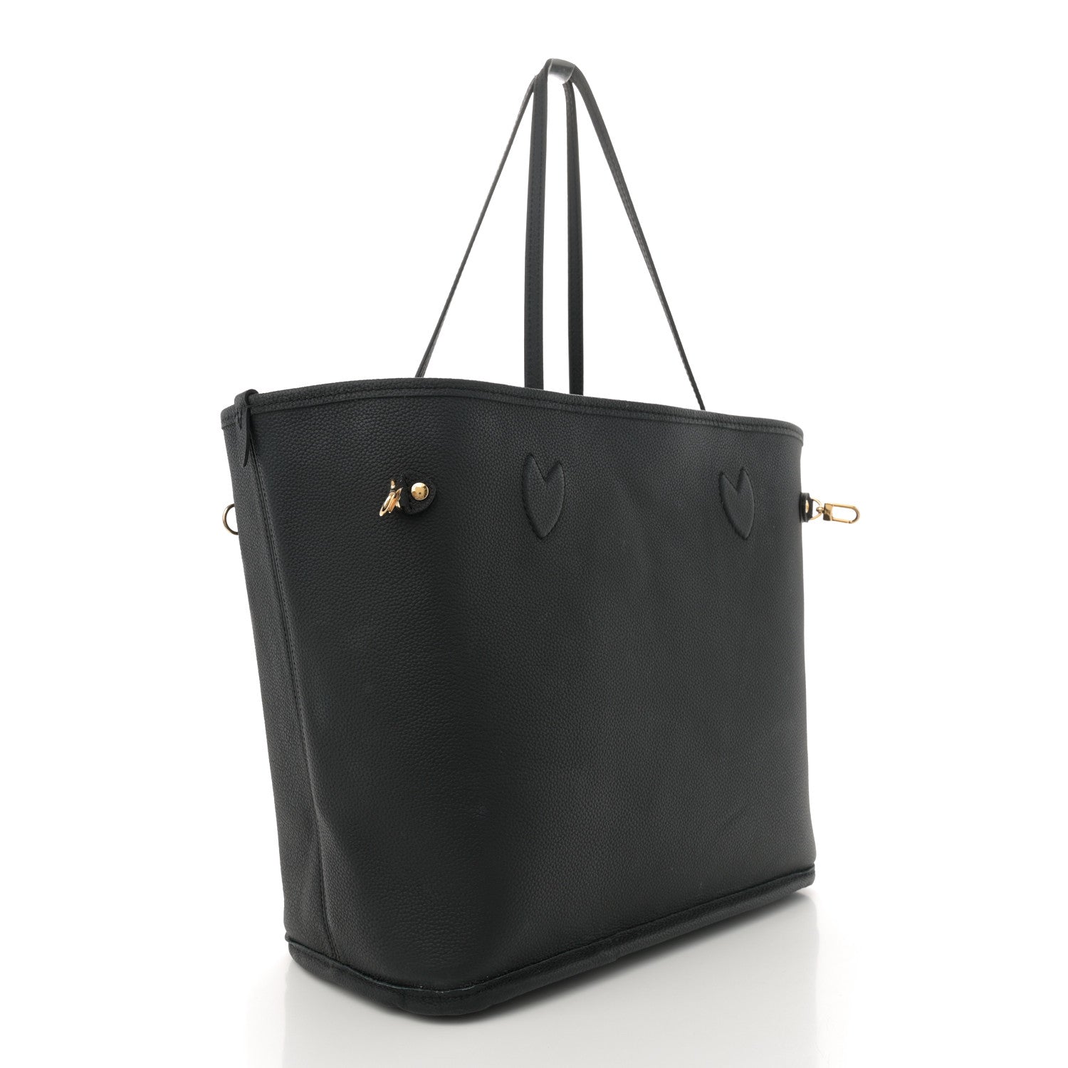 Louis Vuitton Monogram Calfskin Neo Neverfull Inside Out MM Black 5 of 18