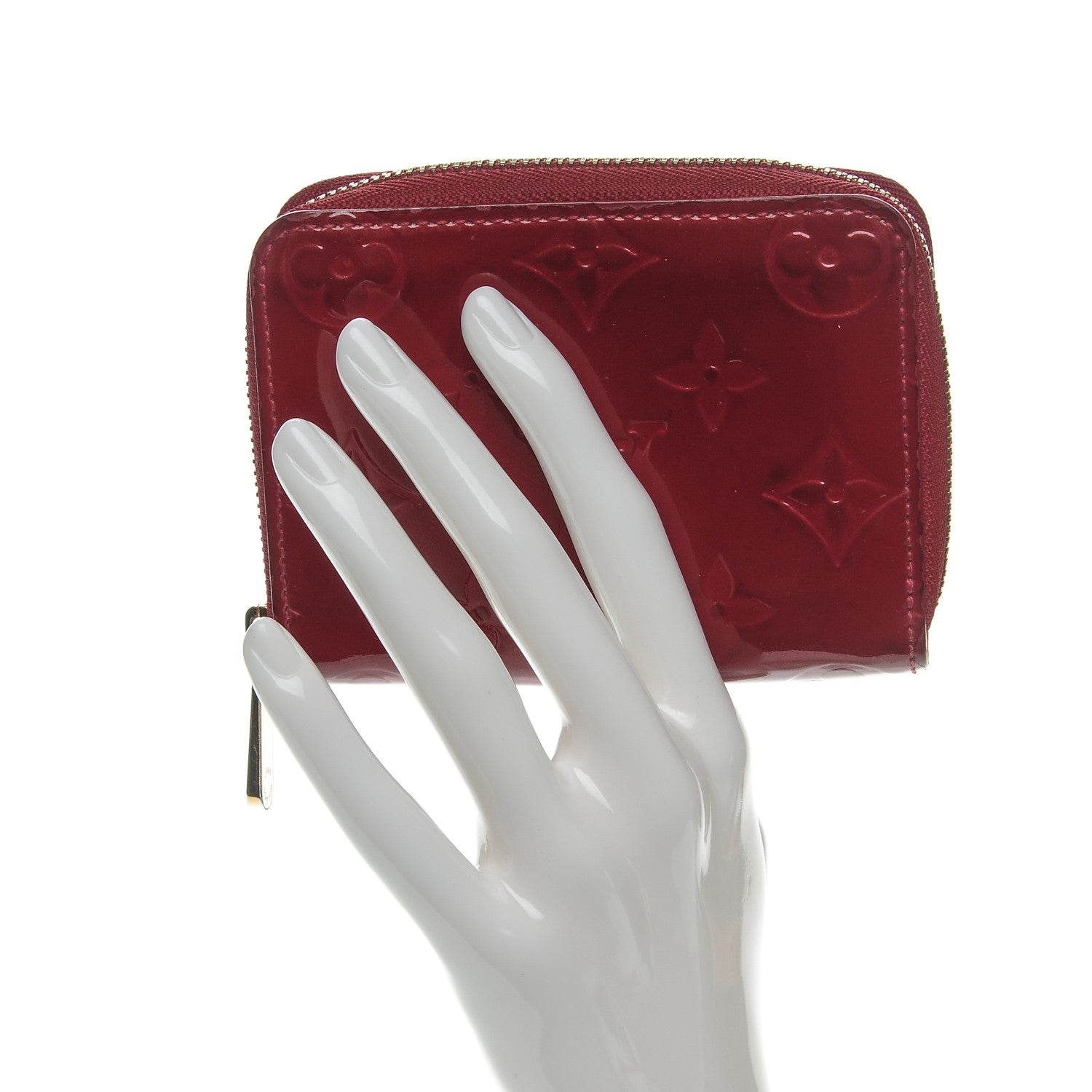 Louis Vuitton Vernis Zippy Coin Purse Magenta 2 of 11